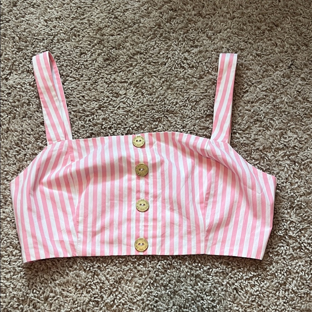 Show Me Your Mumu Barbie crop top